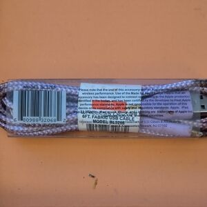 iPhone 6ft Fabric USB Cable